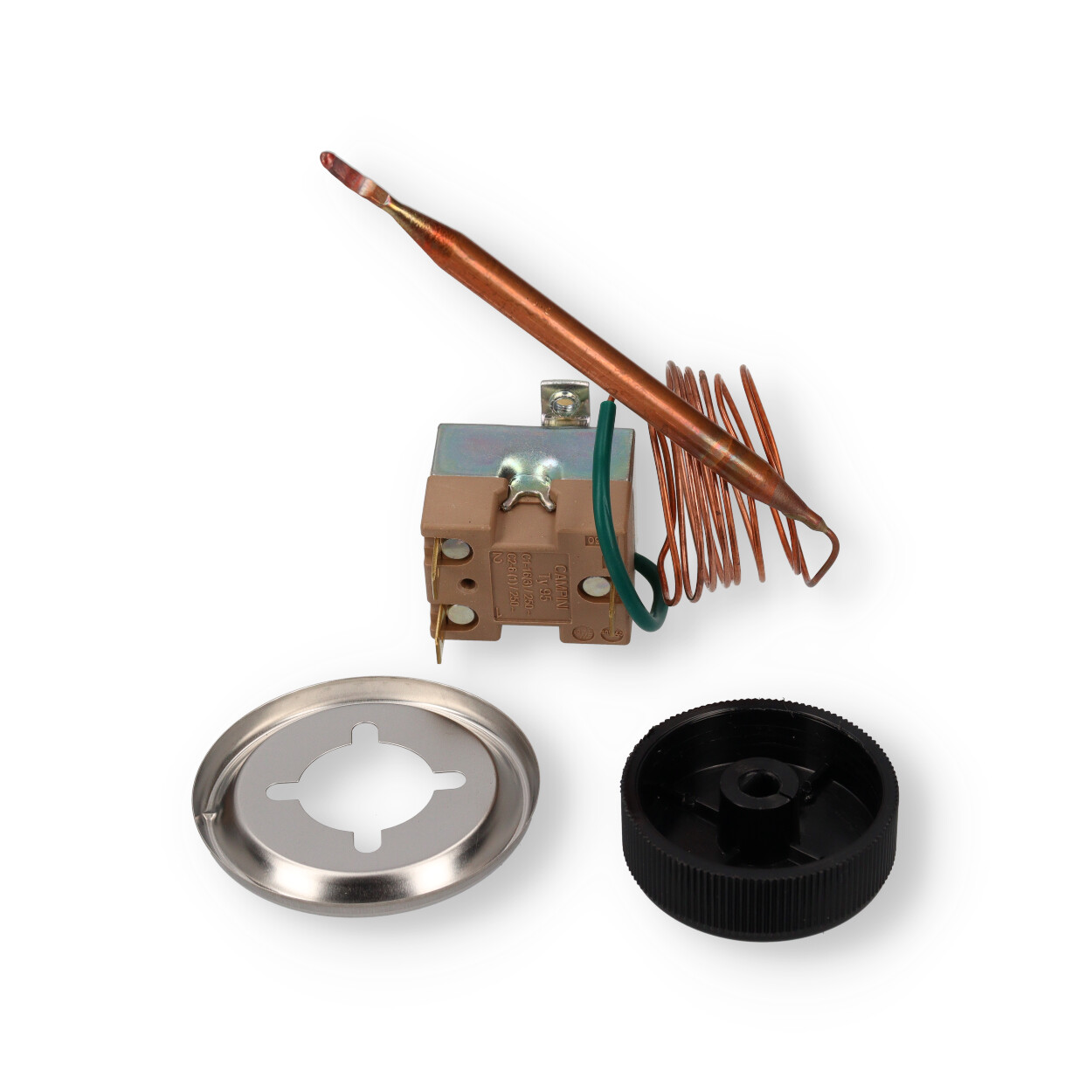 Termostato Universale Campini - Gamma 0-120°C Con Capillare 1,5m - Foto 11